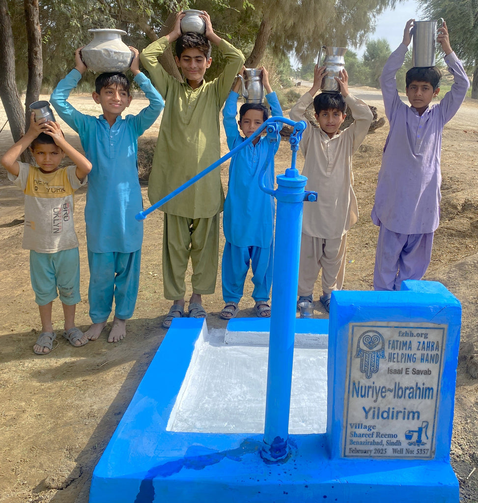 Sindh, Pakistan – Nuriye~Ibrahim Yildirim – US Order no. 57887 - Well no. 5357