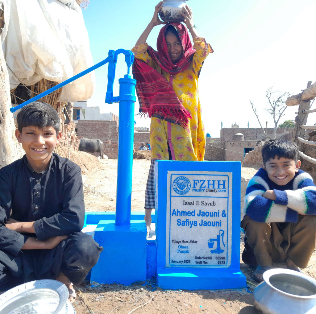 Punjab, Pakistan – Ahmed Jaouni & Safiya Jaouni – US Order no. 55298 - Well no. 5173