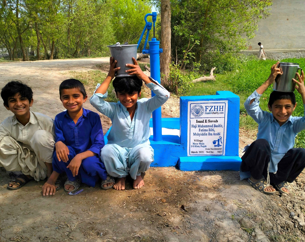 Punjab, Pakistan – Haji Muhammad Bashir, Fatima Bibi, Muhyiddin Ibn Arabi – CA Order no. 41507 - Well no. 5457