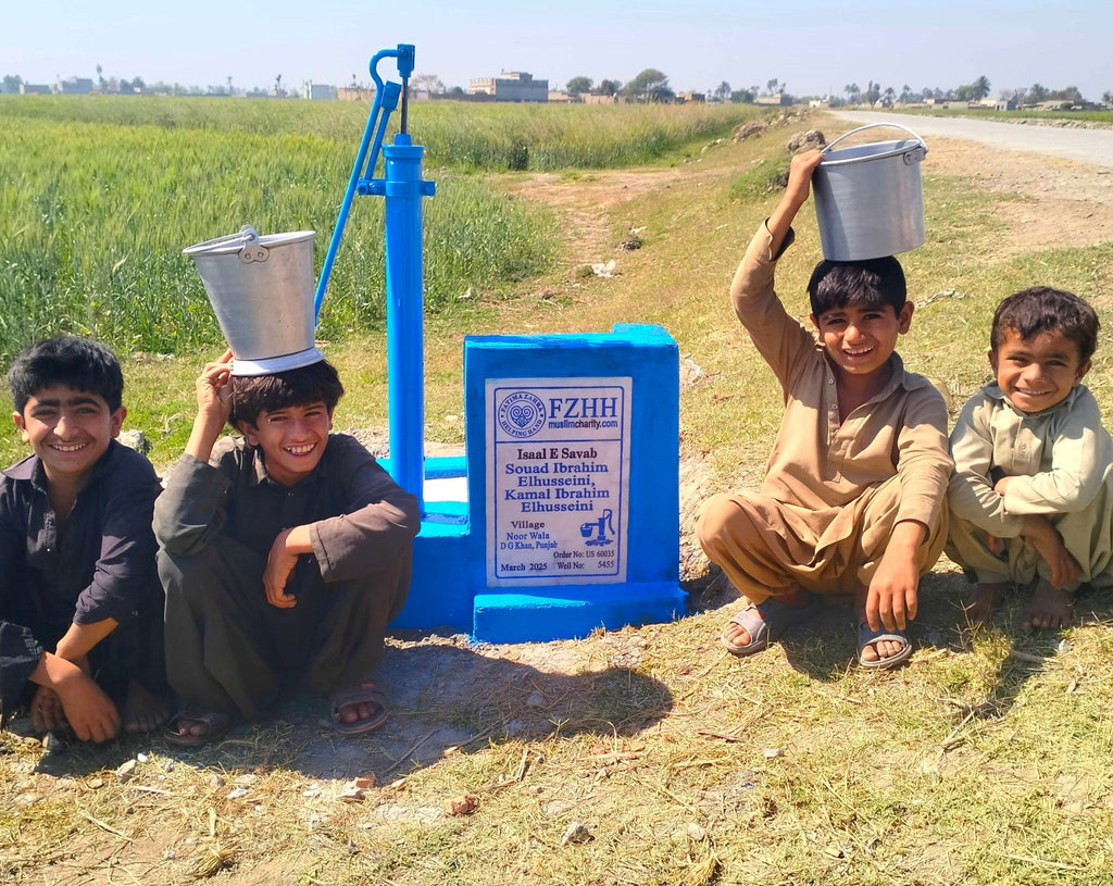 Punjab, Pakistan – Souad Ibrahim Elhusseini , Kamal Ibrahim Elhusseini – US Order no. 60035 - Well no. 5455