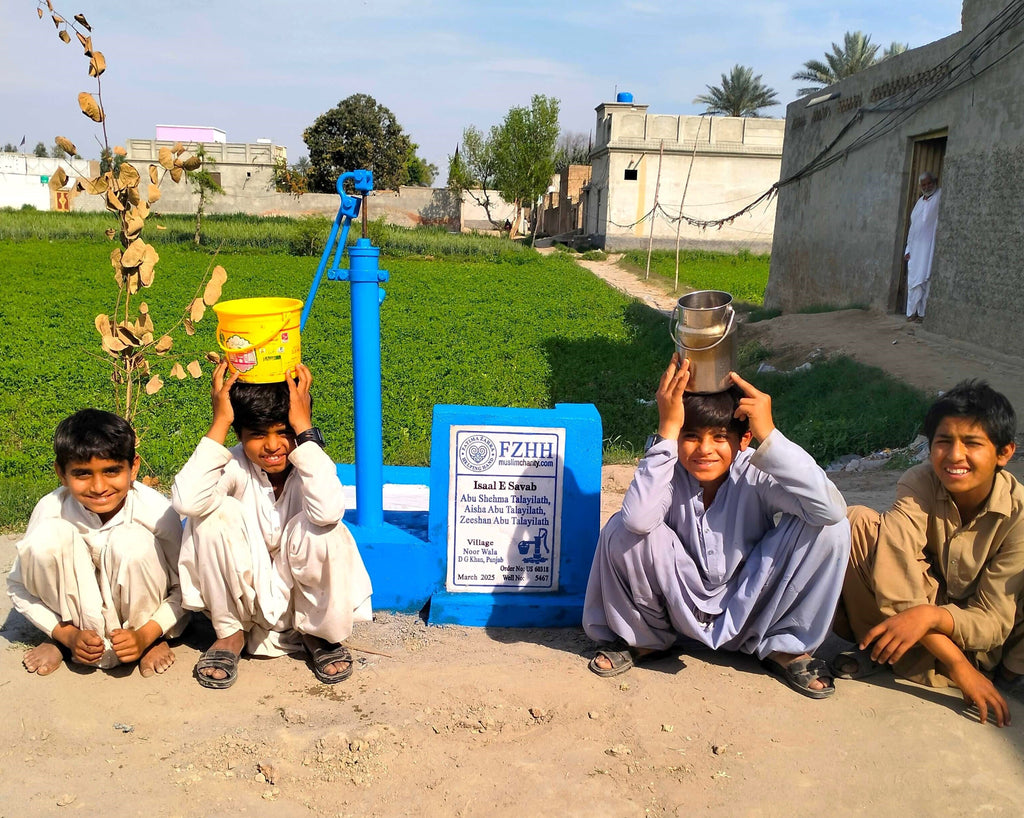 Punjab, Pakistan – Abu Shehma Talayilath, Aisha Abu Talayilath, Zeeshan Abu Talayilath – US Order no. 60318 - Well no. 5467