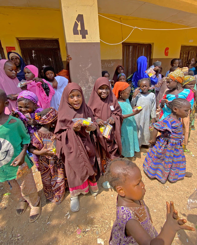 Abuja, Nigeria - Ramadan Day 29 - Participating in our Month of Ramadan Appeal Program by Preparing, Packaging & Distributing Goodie Bags Filled with Juice Boxes, Sweets & Biscuits to 200+ Less Privileged Children Living with Difficulties