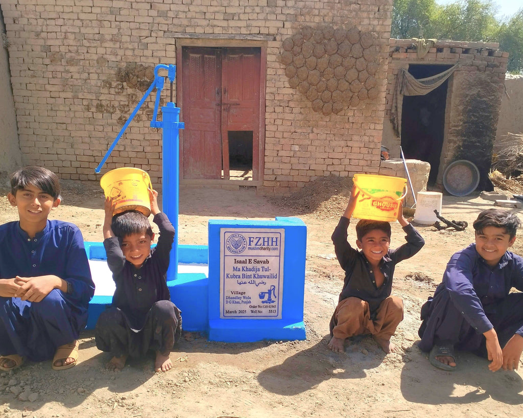 Punjab, Pakistan – Ma Khadija Tul-Kubra Bint Khuwailid رضي الله عنها – CA Order no. 41945 - Well no. 5513