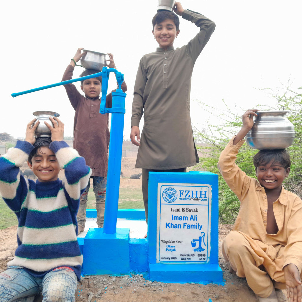 Punjab, Pakistan – Imam Ali Khan Family – US Order no. 55296 - Well no. 5172