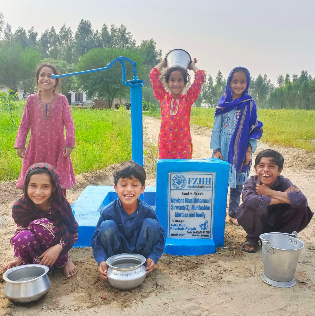 Punjab, Pakistan – Mawlana Khas Muhammad Sirwani(Q), Muhtashim Murtaza and family – CA Order no. 41779 - Well no. 5489