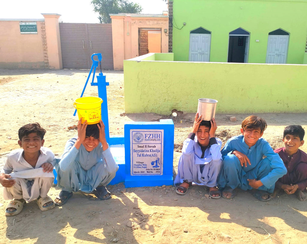 Punjab, Pakistan – Sayyidatina Khadija Tul Kubra(AS) – US Order no. 60858 - Well no. 5512