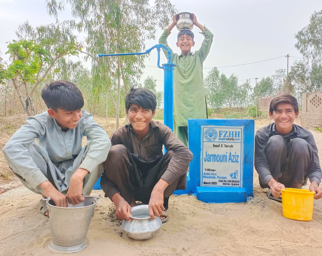 Punjab, Pakistan – Jarmouni Aziz – US Order no. 60550 - Well no. 5494