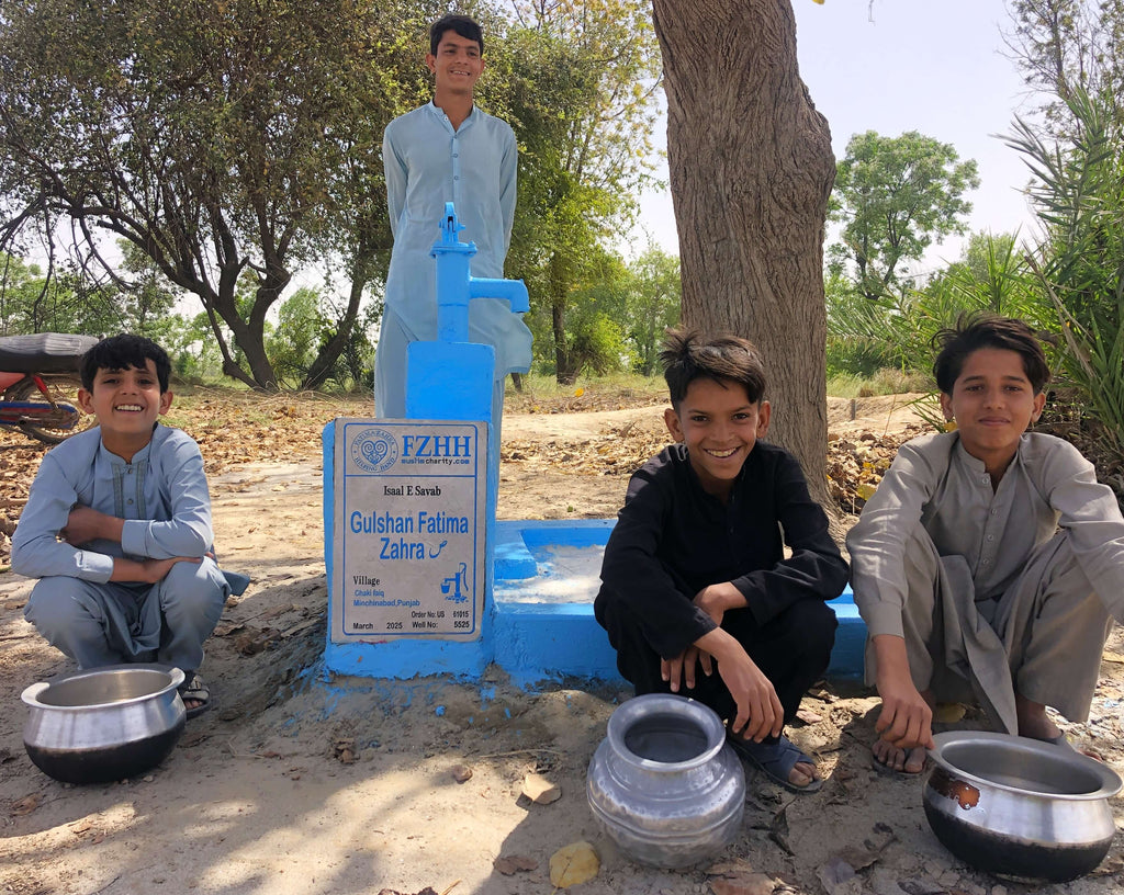 Punjab, Pakistan – Gulshan Fatima Zahraص – US Order no. 61015 - Well no. 5525