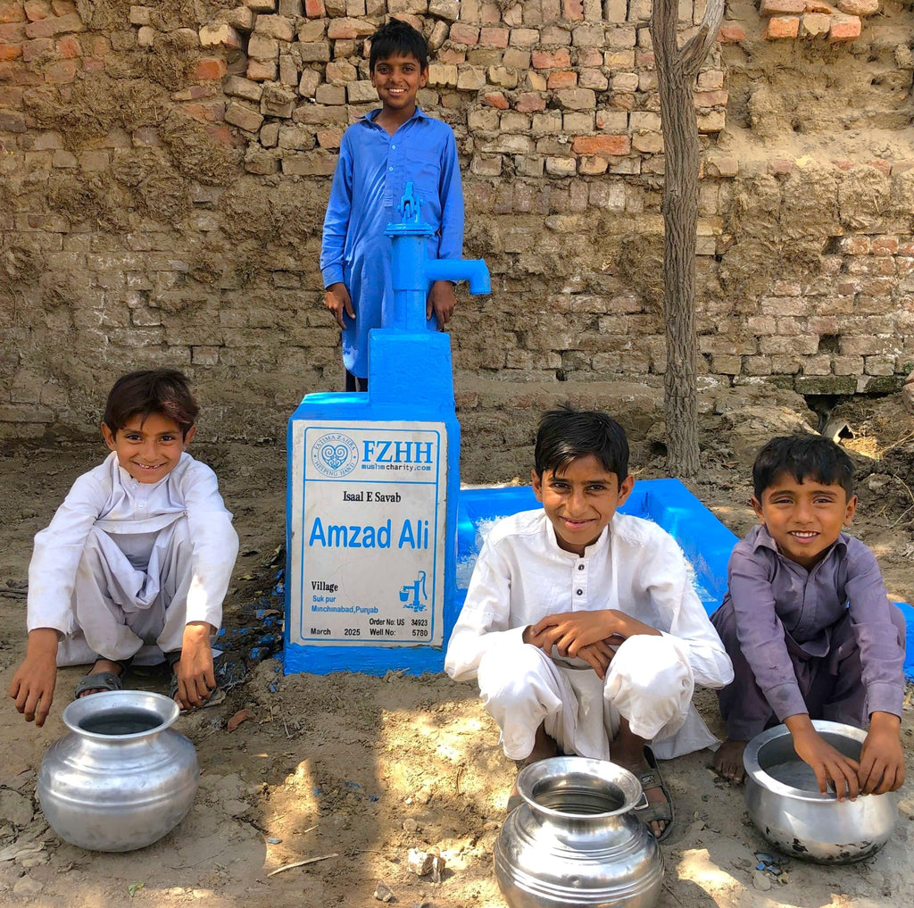 Punjab, Pakistan – Amzad Ali – CA Order no. 34923 - Well no. 5780