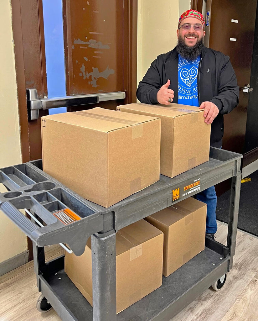 Chicago, Illinois - Participating in Our Mobile Food Rescue Program by Rescuing & Distributing 150+ Frozen Pizzas to Local Community's Homeless Shelters Serving Less Privileged People