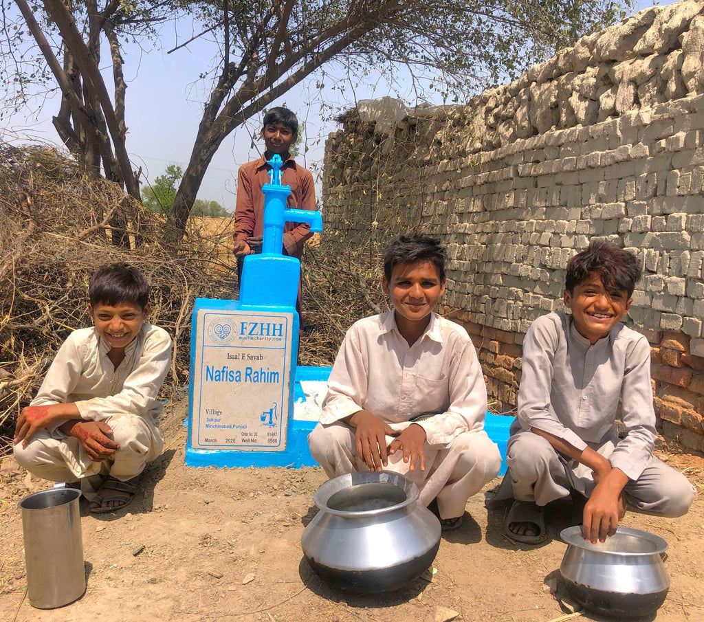 Punjab, Pakistan – Nafisa Rahim -  US Order no. 61497 - Well no. 5560