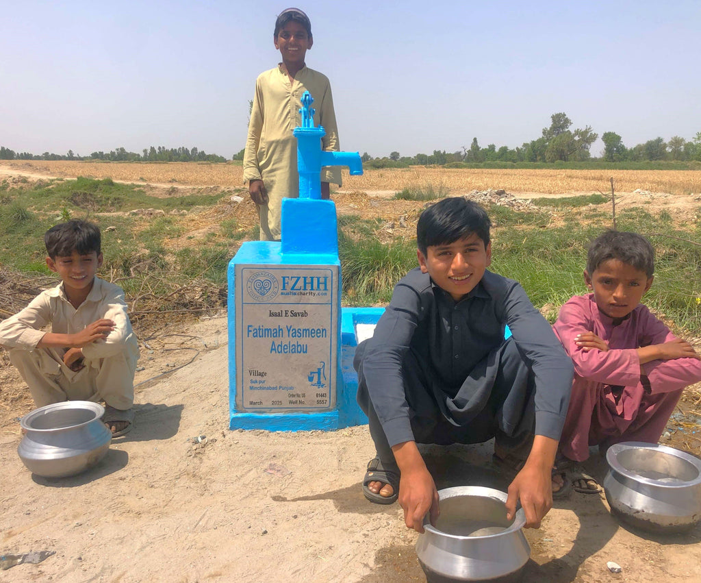 Punjab, Pakistan – Fatimah Yasmeen Adelabu – US Order no. 61443 - Well no. 5557