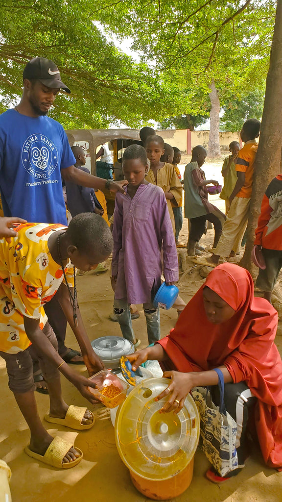 Nassarawa, Nigeria - Participating in Orphan Support Program & Mobile Food Rescue Program by Serving 31+ Hot Meals to Beloved Orphans & Less Privileged Children