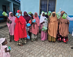 Abuja, Nigeria - Participating in Pediatric Medical Outreach Program by Treating 85+ Sick Children & Distributing Essential Pediatric Consumable Supplies to 216+  Less Privileged Children & Nursing Mothers at Four Local Health Centers