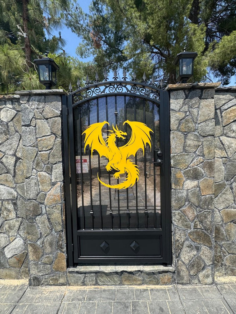 New Dragon Door and Fences at the Los Angeles Ranch - May 2, 2026