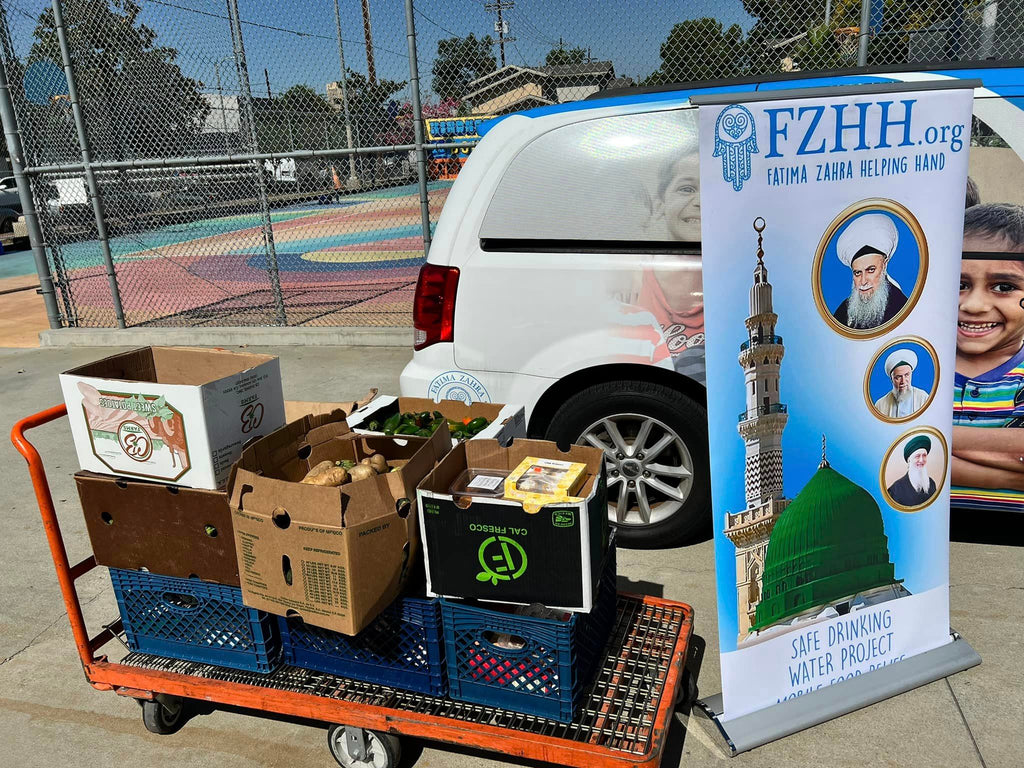 Los Angeles, California - Participating in Mobile Food Rescue Program by Rescuing & Distributing 300+ lbs. of Fresh Fruits, Vegetables & Essential Groceries to Local Community's Breadline Serving Less Privileged Families