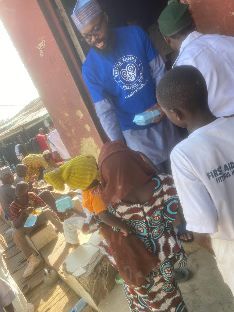 Nigeria, Africa - Participating in Orphan Support Program & Mobile Food Rescue Program by Distributing 100+ Hot Meals to Beloved Orphans & Less Privileged Children