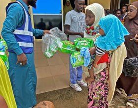 Abuja, Nigeria - Participating in Pediatric Medical Outreach Program by Distributing Pediatric Consumable Supplies & Administering Anti-Malaria and Anti-Typhoid Medications to 180+  Less Privileged Children & Nursing Mothers at Local Health Center