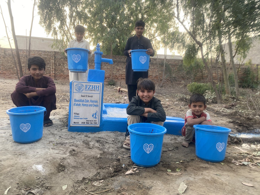 BismiAllah Zain, Hasnain, A’ishah, Hamza and Owais - Order no. CAN 61031 - Well no. 7065