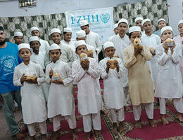 Food Distribution Activity in Hyderabad, India - Aug 1, 2026
