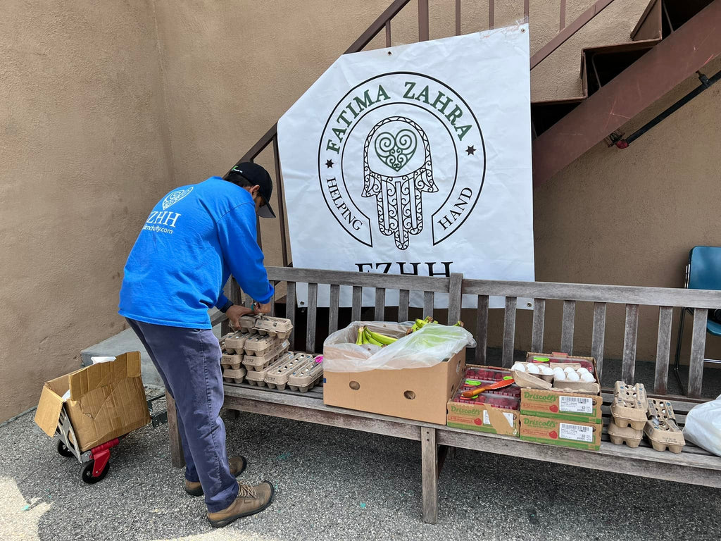 Los Angeles, California - Honoring URS/Union of Mawlana Shaykh Muhammad Effendi al-Yaraghi ق ع, Mawlana Shaykh Darwish Muhammad ق ع & Sayyidina Bilal Al-Habashi ق ع by Distributing Essential Groceries to Local Community's Less Privileged People