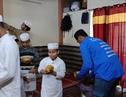 Food Distribution Activity in Hyderabad, India - Jan 11 2026
