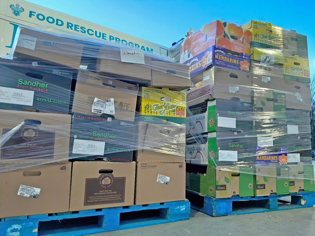 Vancouver, Canada - Participating in Mobile Food Rescue Program by Rescuing 3000+ lbs. of Essential Foods & Groceries for Local Community's Hunger Needs