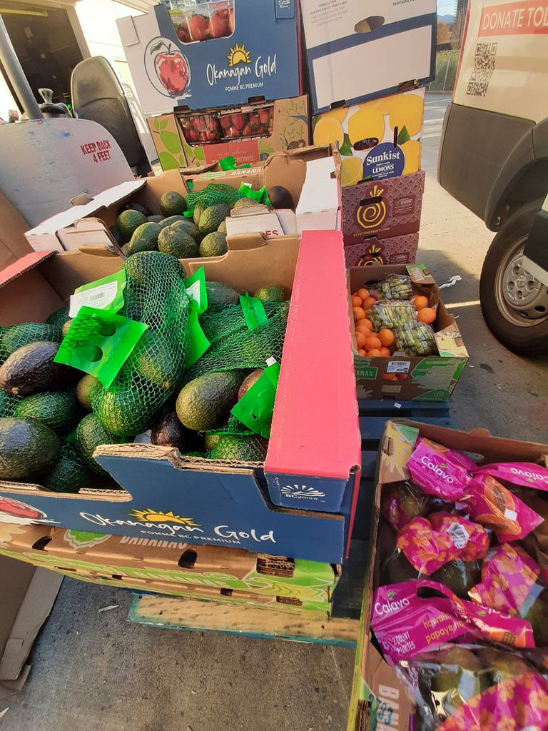Food Distribution Activity in Vancouver, BC, Canada