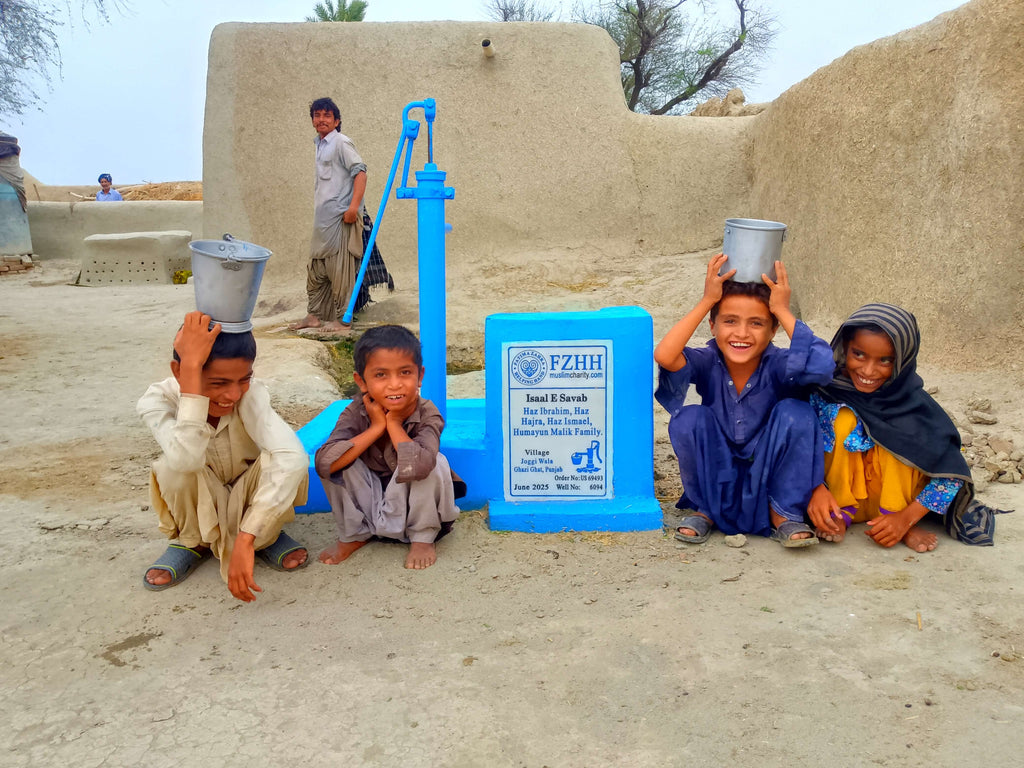 Haz Ibrahim, Haz Hajra, Haz Ismael., Humayun Malik family. - Order no. US 69493 - Well no. 6094