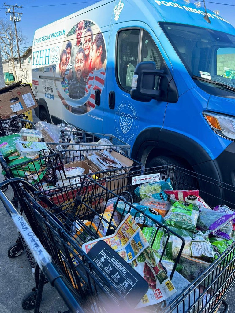 Food Distribution Activity in Los Angeles, California, USA - Feb 18, 2026