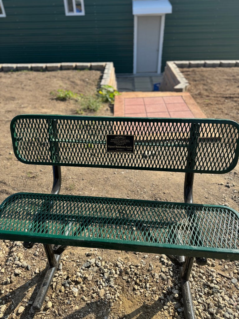 Masjid Bench Dedications in Los Angeles, California, USA - Mar 13, 2026