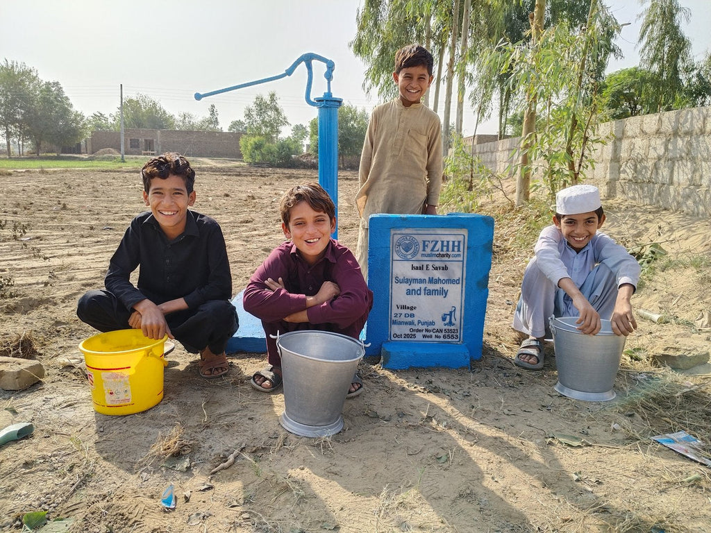 Sulayman Mahomed and family - Order no. CAN 53523 - Well no. 6553