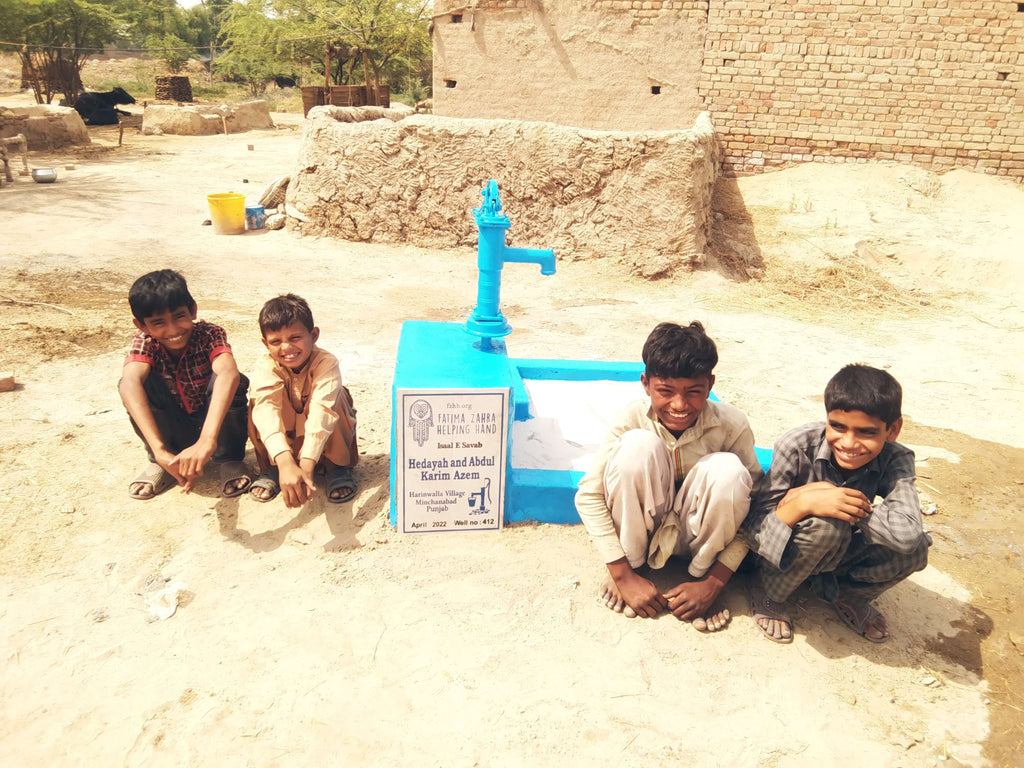 Hedayah and Abdul Karim Azem – FZHH Water Well# 412 – PK