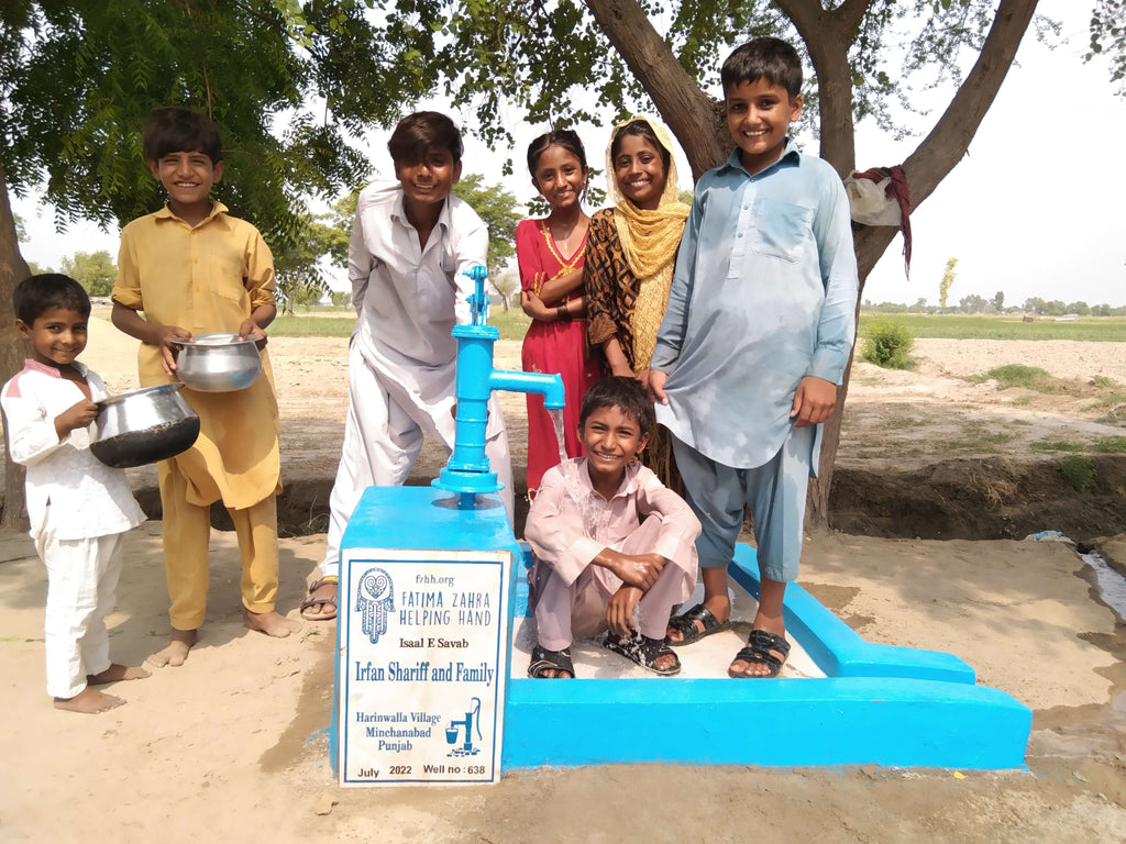 Pakistan – Irfan Shariff and Family – FZHH Water Well# 638