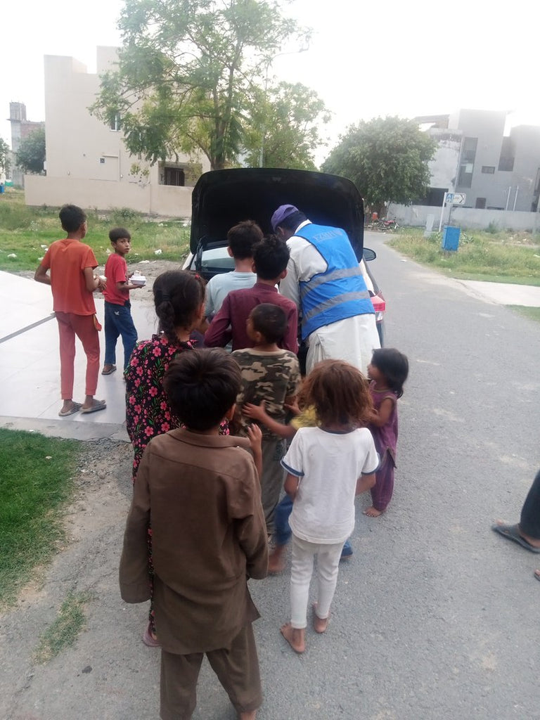 Food Distribution Activity in Lahore, Pakistan - Jun 20, 2026