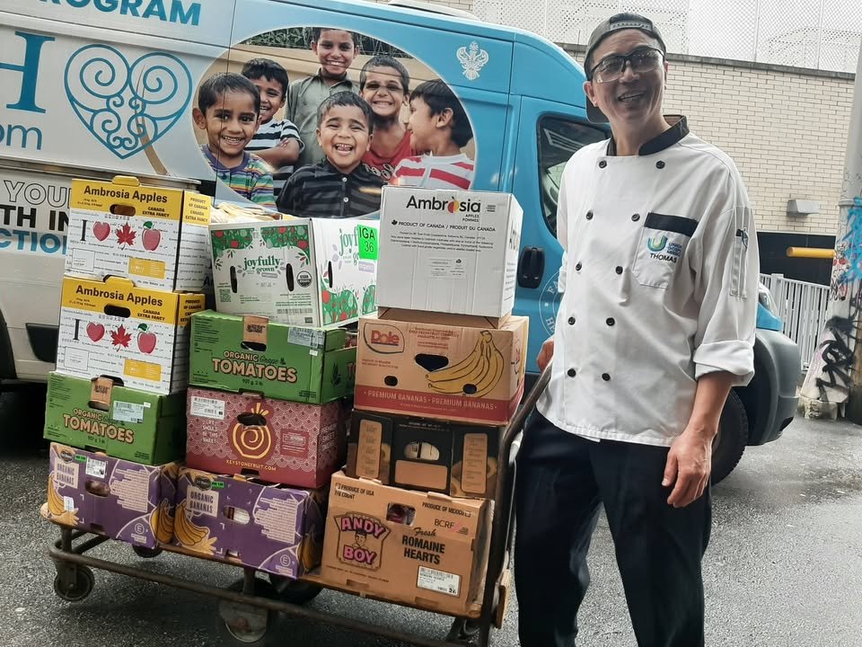 Food Rescue Activity in Vancouver, BC, Canada - Mar 8, 2026