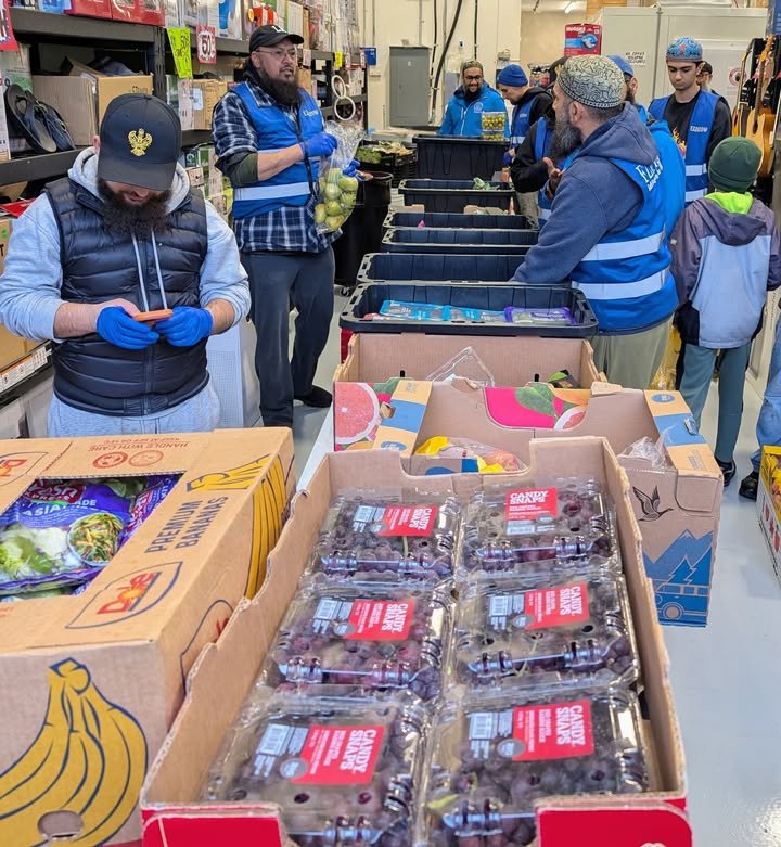 Food Bank Activity in Vancouver, BC, Canada - Feb 12, 2026