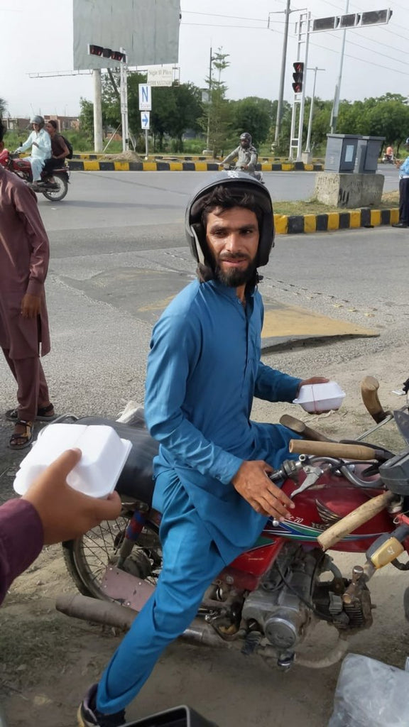 Food Distribution Activity in Lahore, Pakistan - Apr 23, 2026